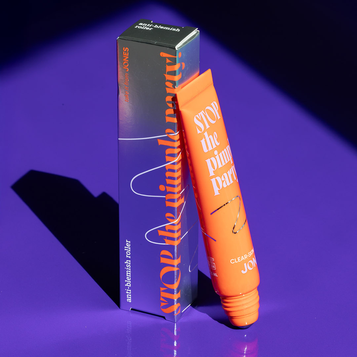 Anti-blemish roller